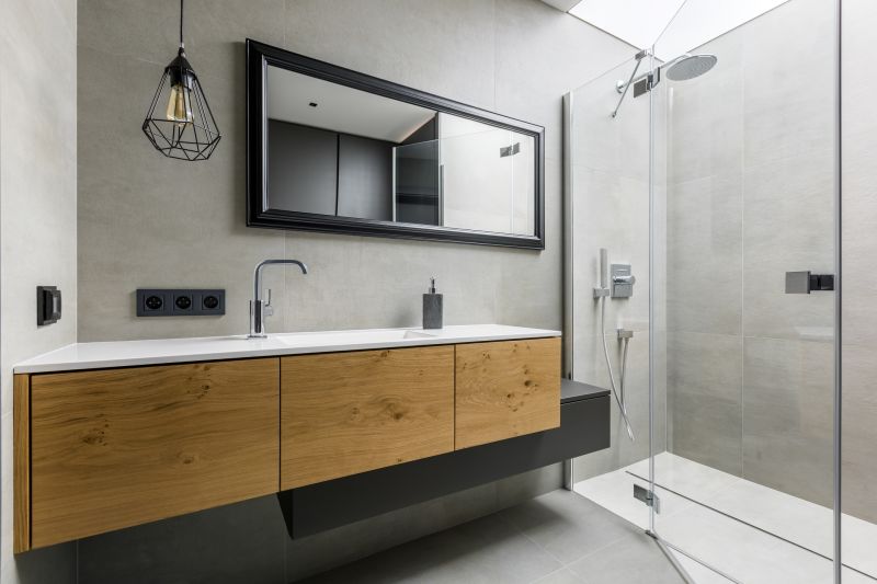 Minimalist bathroom design