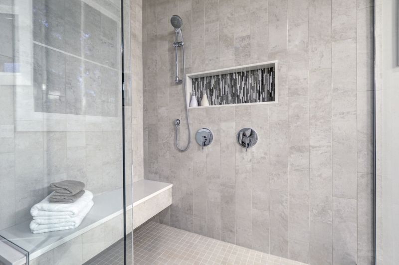 Stylish Shower with Tiles